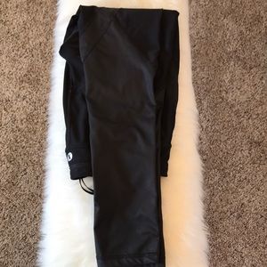 Black full length leggings